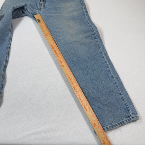 Levis Jeans Men 34X29 Blue Wash Regular Fit 100% Cotton Strauss - Picture 3 of 12